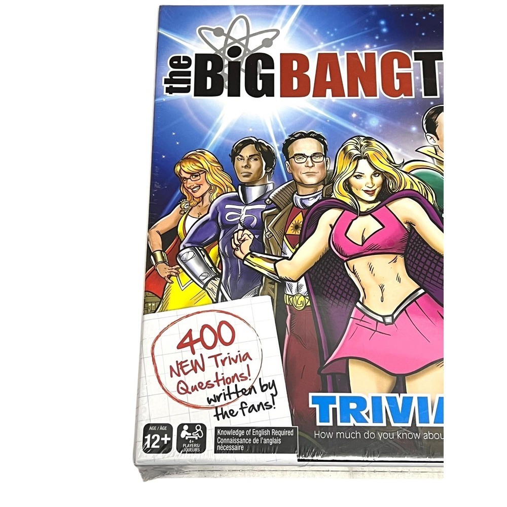 Cardinal Big Bang Theory TV Fan Edition Trivia Board Game 400 Questions 12+ - Picture 4 of 9